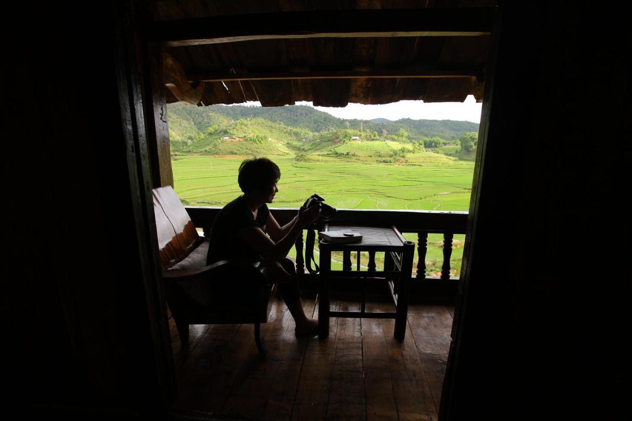 Mu Cang Chai Eco Lodge Nam San Exteriör bild