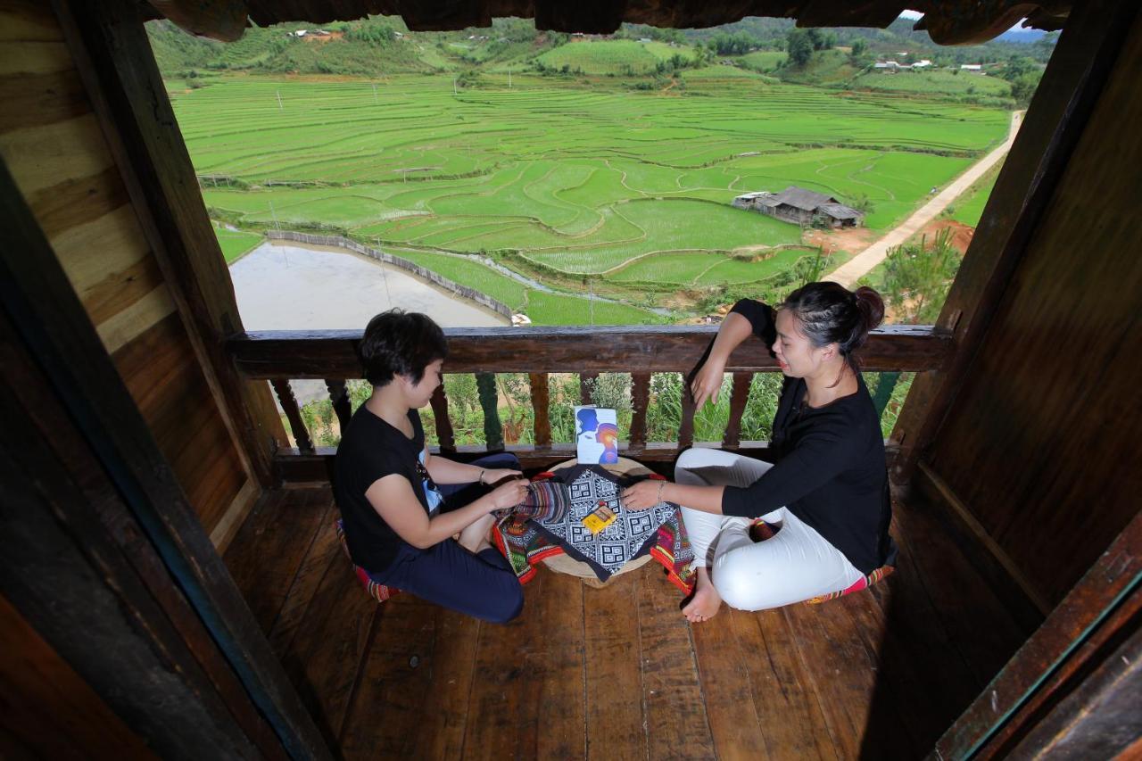 Mu Cang Chai Eco Lodge Nam San Exteriör bild