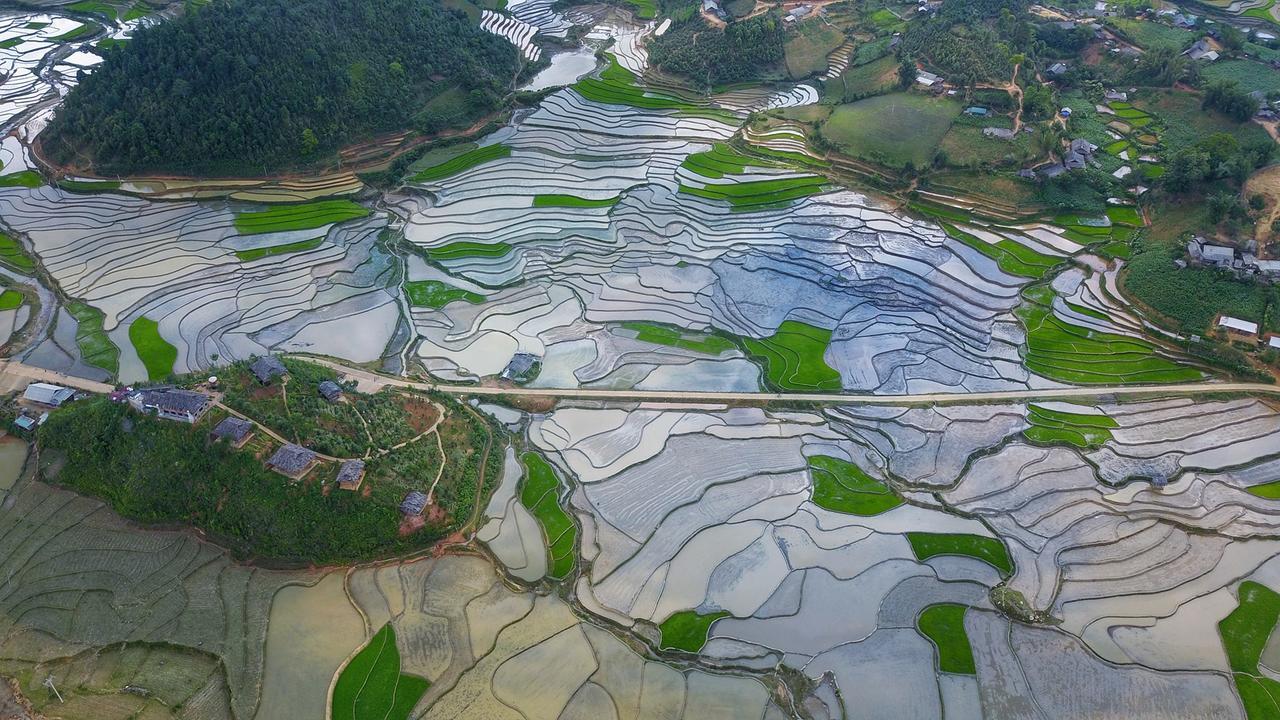 Mu Cang Chai Eco Lodge Nam San Exteriör bild