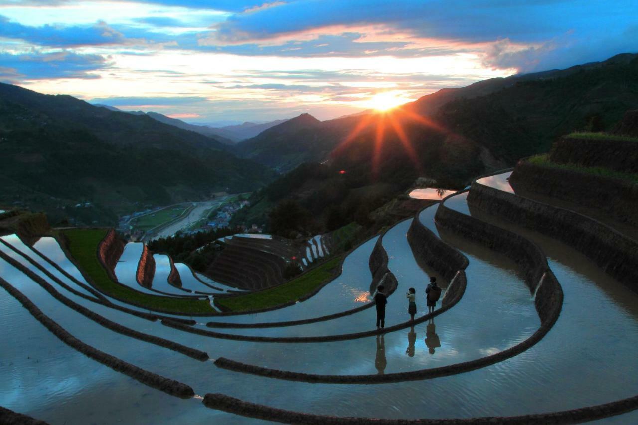 Mu Cang Chai Eco Lodge Nam San Exteriör bild